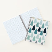 Weihnachtsbaumstruktur Notizblock (Innenseite)