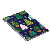 Weihnachtsbaumstruktur Notizblock (Rechte Seite)