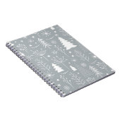 Weihnachtsbaumstruktur Notizblock (Rechte Seite)