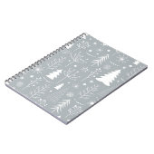 Weihnachtsbaumstruktur Notizblock (Linke Seite)