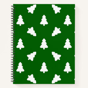 Weihnachtsbaumstruktur Notizblock