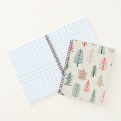 Weihnachtsbaumstruktur Notizblock (Innenseite)