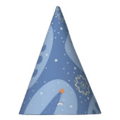 Weihnachtsbaumstruktur Partyhütchen (Rechts)
