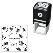 Weihnachtsbaumstruktur Permastempel (Beispiel)