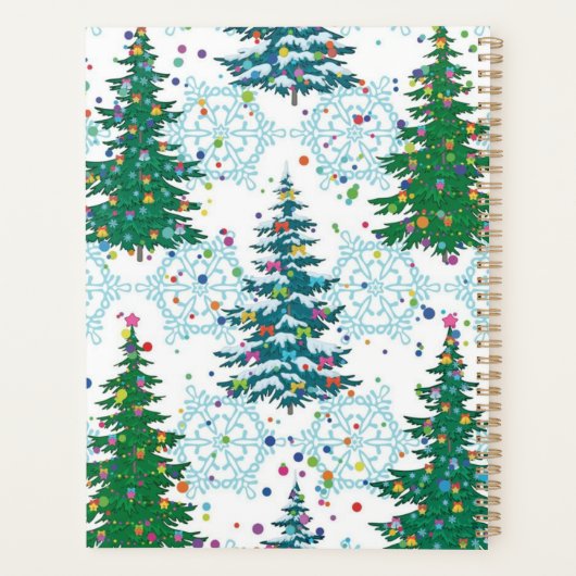 Weihnachtsbaumstruktur Planer (Rückseite)