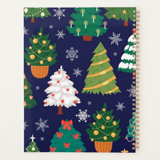 Weihnachtsbaumstruktur Planer (Rückseite)