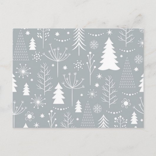 Weihnachtsbaumstruktur Postkarte (Vorderseite)