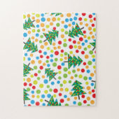 Weihnachtsbaumstruktur Puzzle (Vertikal)