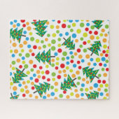 Weihnachtsbaumstruktur Puzzle (Horizontal)