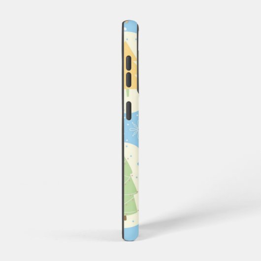 Weihnachtsbaumstruktur Samsung Galaxy Hülle (Rechte Seite)