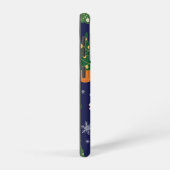 Weihnachtsbaumstruktur Samsung Galaxy Hülle (Rechte Seite)