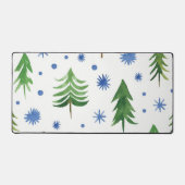 Weihnachtsbaumstruktur Schreibtischunterlage (Vorderseite)