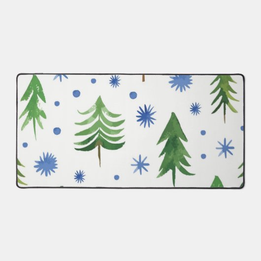 Weihnachtsbaumstruktur Schreibtischunterlage (Vorderseite)