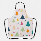 Weihnachtsbaumstruktur Schürze (Vorderseite)