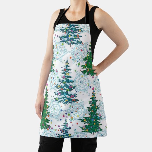 Weihnachtsbaumstruktur Schürze (InSitu)