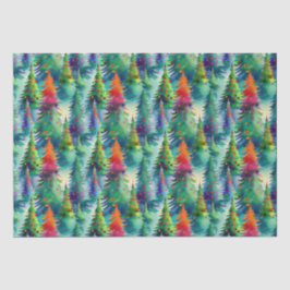 Weihnachtsbaumstruktur Seidenpapier