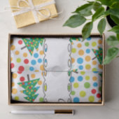 Weihnachtsbaumstruktur Seidenpapier (Geschenk)