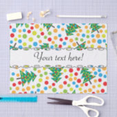 Weihnachtsbaumstruktur Seidenpapier (Handwerk)