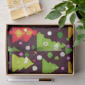 Weihnachtsbaumstruktur Seidenpapier (Geschenk)