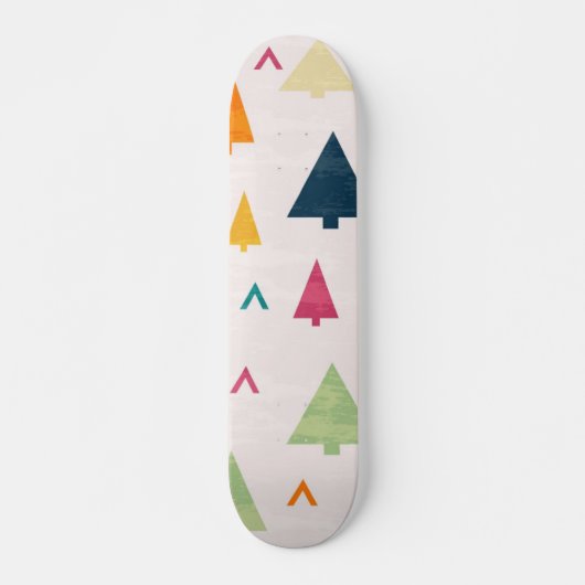 Weihnachtsbaumstruktur Skateboard (Vorne)