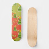 Weihnachtsbaumstruktur Skateboard (Vorderseite)