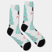 Weihnachtsbaumstruktur Socken (Rechts)