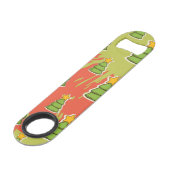 Weihnachtsbaumstruktur Speed Flaschenöffner (Vorderseite Schrägansicht)