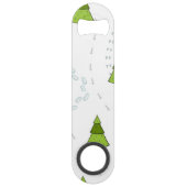 Weihnachtsbaumstruktur Speed Flaschenöffner (Rückseite)