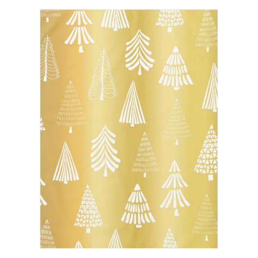 Weihnachtsbaumstruktur Tischdecke (Vorderseite)