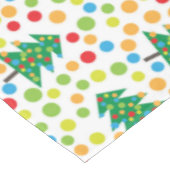 Weihnachtsbaumstruktur Tischdecke (Schrägansicht)