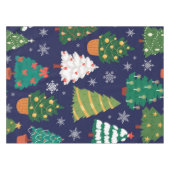 Weihnachtsbaumstruktur Tischdecke (Vorderseite (Horizontal))