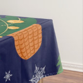 Weihnachtsbaumstruktur Tischdecke (Beispiel)