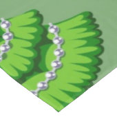 Weihnachtsbaumstruktur Tischdecke (Schrägansicht)