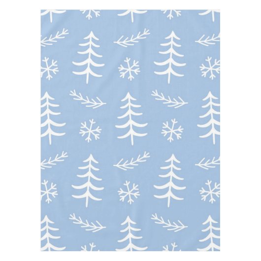 Weihnachtsbaumstruktur Tischdecke (Vorderseite)