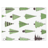 Weihnachtsbaumstruktur Tischdecke (Vorderseite (Horizontal))