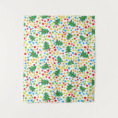 Weihnachtsbaumstruktur Wandteppich (Vorderseite)