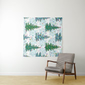 Weihnachtsbaumstruktur Wandteppich (Beispiel (Horizontal))
