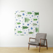 Weihnachtsbaumstruktur Wandteppich (Beispiel (Horizontal))