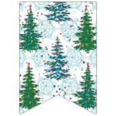 Weihnachtsbaumstruktur Wimpelkette (Erste Fahne)