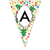 Weihnachtsbaumstruktur Wimpelkette (Dritte Fahne)