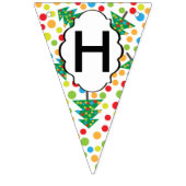 Weihnachtsbaumstruktur Wimpelkette (Zweite Fahne)