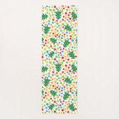 Weihnachtsbaumstruktur Yogamatte (Rückseite)