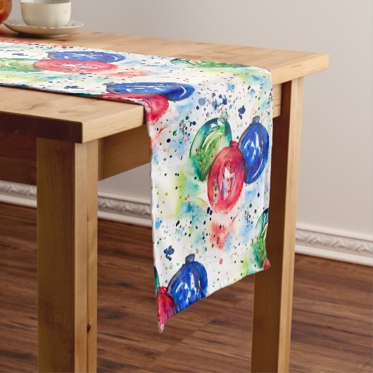 Weihnachtsbaumteller Mittelgroßer Tischläufer (Beispiel)