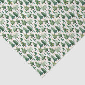 Weihnachtsbaumteppich für Wasserfarben Seidenpapier (Ausschnitt)