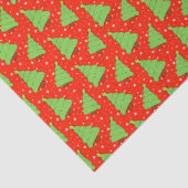 Weihnachtsbaumteppich Seidenpapier (Detail)