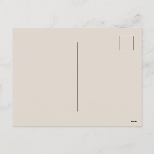 Weihnachtsbaumtiere Feiertagspostkarte (Rückseite)