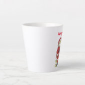 Weihnachtsbaumtiere Vögel Milchtasse (Vorderseite)