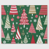 Weihnachtsbaumumhüllungspapier Geschenkpapier (Flach)