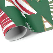 Weihnachtsbaumumhüllungspapier Geschenkpapier (Rolleneckpunkt)