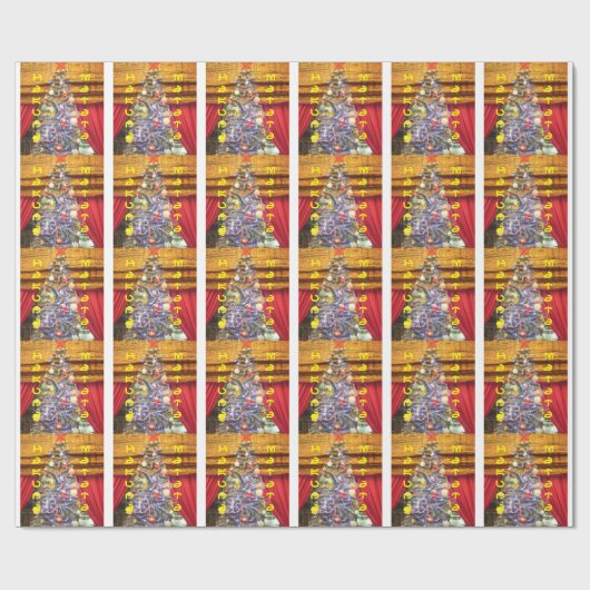 Weihnachtsbaumumhüllungspapier Geschenkpapier (Flach)